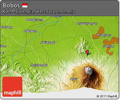 Physical 3D Map of Bobos