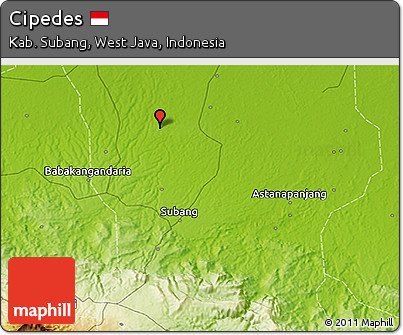 Physical 3D Map of Cipedes