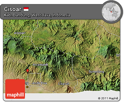 Satellite 3D Map of Cisoar