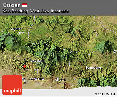 Satellite 3D Map of Cisoar