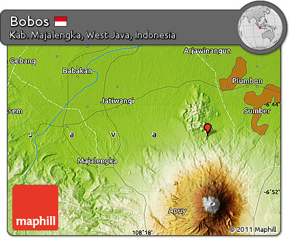 Physical Map of Bobos