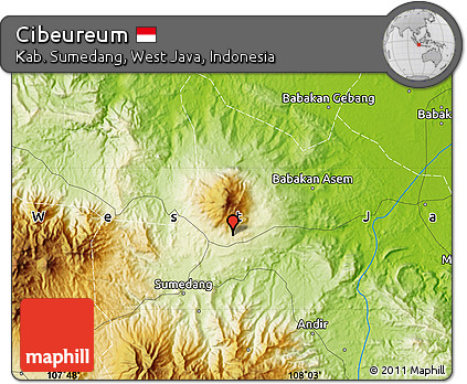 Physical Map of Cibeureum