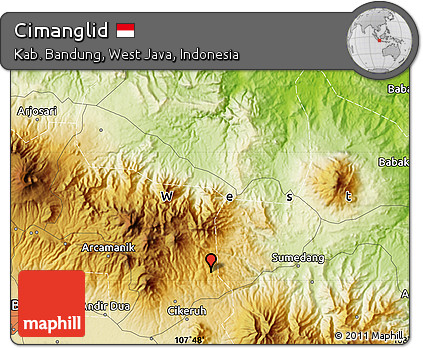 Physical Map of Cimanglid