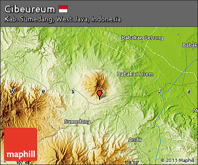 Physical Map of Cibeureum