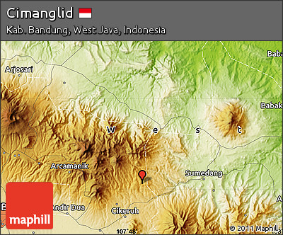 Physical Map of Cimanglid