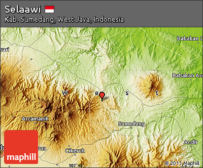 Physical Map of Selaawi