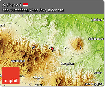 Physical Map of Selaawi