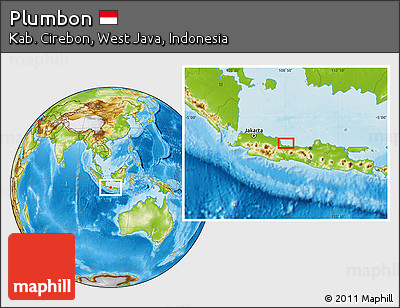 Physical Location Map of Plumbon