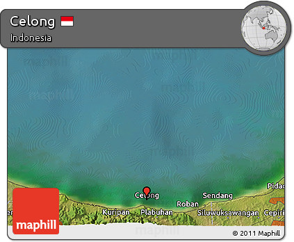 Satellite 3D Map of Celong