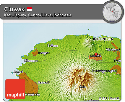 Physical 3D Map of Cluwak