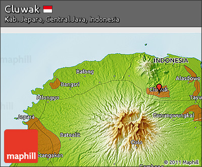 Physical 3D Map of Cluwak