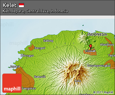 Physical 3D Map of Kelet