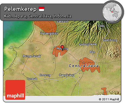 Satellite 3D Map of Pelemkerep