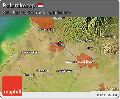 Satellite 3D Map of Pelemkerep