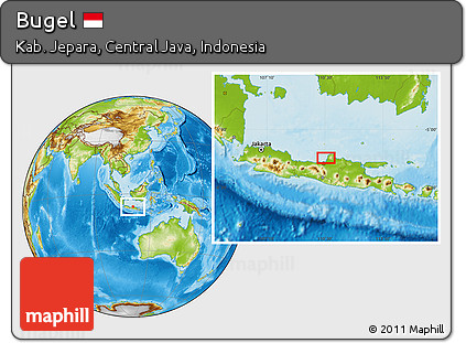 Physical Location Map of Bugel