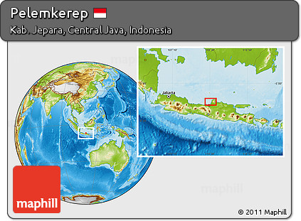 Physical Location Map of Pelemkerep