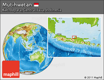 Physical Location Map of Mutihwetan