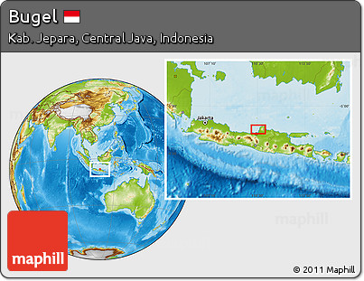 Physical Location Map of Bugel