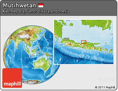 Physical Location Map of Mutihwetan