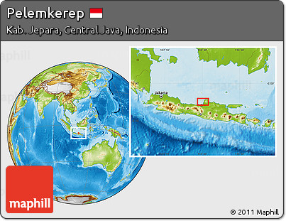 Physical Location Map of Pelemkerep