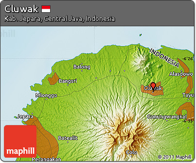 Physical Map of Cluwak