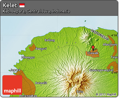 Physical Map of Kelet