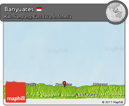 Physical 3D Map of Banyuates