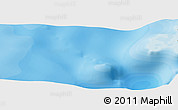 Political Panoramic Map of the area around 6° 38' 39" S, 119° 55' 30" E