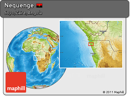 Physical Location Map of Nequenge