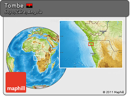 Physical Location Map of Tombe
