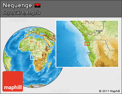 Physical Location Map of Nequenge
