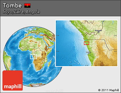 Physical Location Map of Tombe