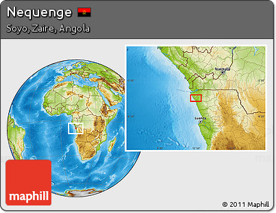 Physical Location Map of Nequenge