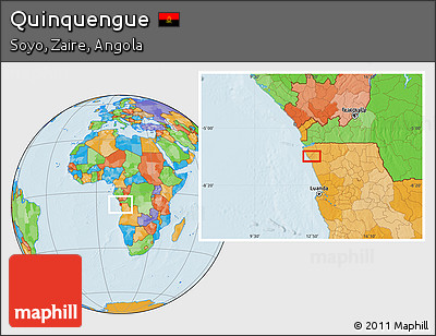 Political Location Map of Quinquengue