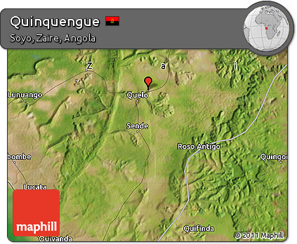 Satellite Map of Quinquengue