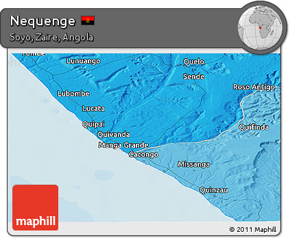 Political Panoramic Map of Nequenge