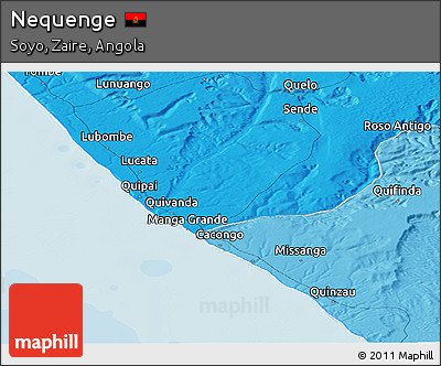 Political Panoramic Map of Nequenge