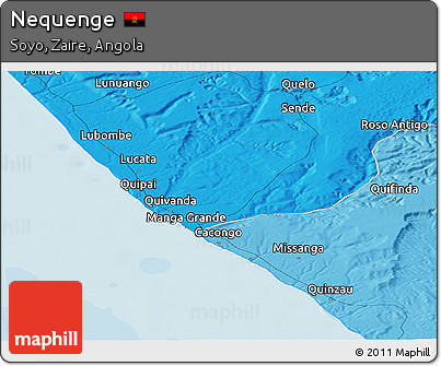 Political Panoramic Map of Nequenge