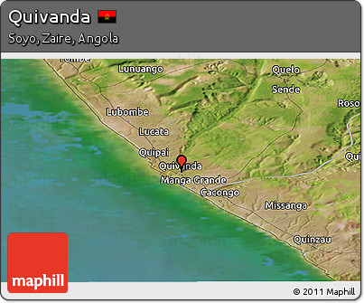 Satellite Panoramic Map of Quivanda