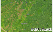 Satellite Map of the area around 6° 38' 39" S, 139° 28' 29" E