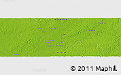 Physical Panoramic Map of the area around 6° 38' 39" S, 139° 28' 29" E