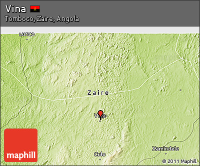 Physical 3D Map of Vina