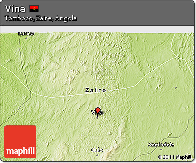 Physical 3D Map of Vina