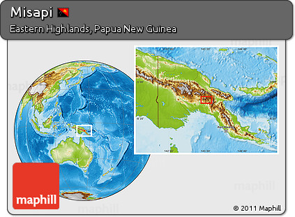 Physical Location Map of Misapi