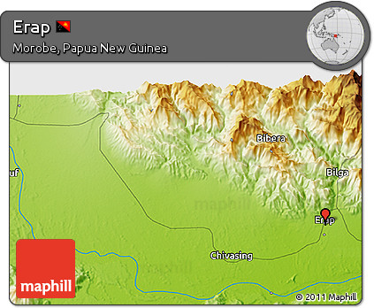 Physical 3D Map of Erap