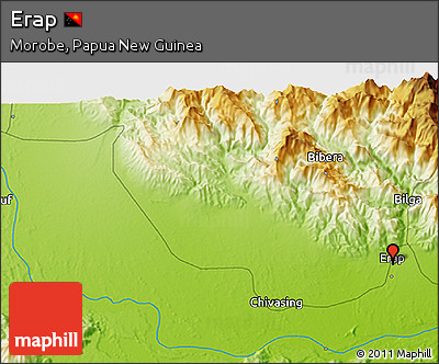 Physical 3D Map of Erap