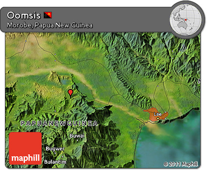 Satellite 3D Map of Oomsis
