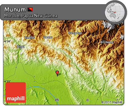 Physical Map of Munum