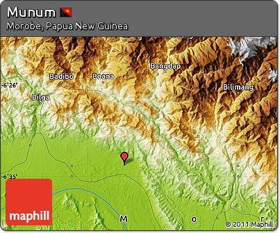 Physical Map of Munum
