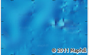 Shaded Relief Map of the area around 6° 38' 39" S, 150° 22' 30" W